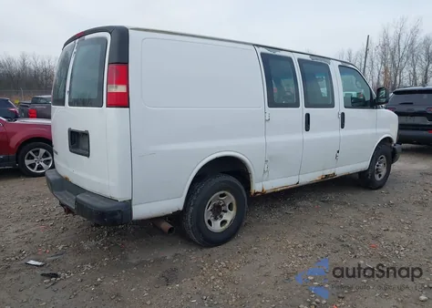 2010 Chevrolet Express 2500 Work Van from USA, damaged, VIN 1GCZGFBA6A1177756